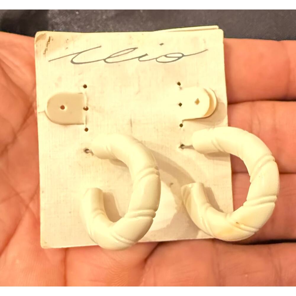 Vintage post earrings circa 1980